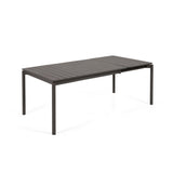 ZALTANA Extendable table black 140(200)x90