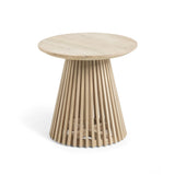 IRUNE Side table 50cm teak wood
