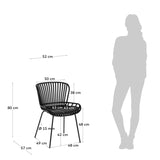 SURPIK Black Chair | Nufurn Commercial Furniture 