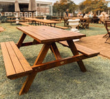 Hardwood Outdoor Picnic Table Set | Nufurn Commercial Furniture 
