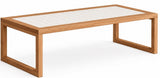 Skyline Timber Coffee Table | Nufurn Commercial Furniture 