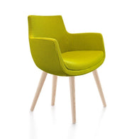 timber tub chair - glamour