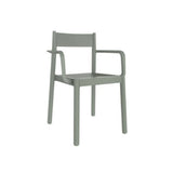 Green Gray outdoor stackable chair - Danna