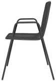 Arm Chair Trevi Bridge Anthracite | In Stock | Nufurn Commercial Furniture 