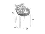 Air Xl Armchair | In Stock | Nufurn Commercial Furniture 