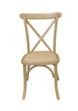 Athena Two Cross Back Chair - Rattan Seat | Nufurn Commercial Furniture 