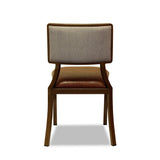 Avila Restaurant Chair: Aluminium Wood Look : Nufurn Plus Range - Nufurn Commercial Furniture