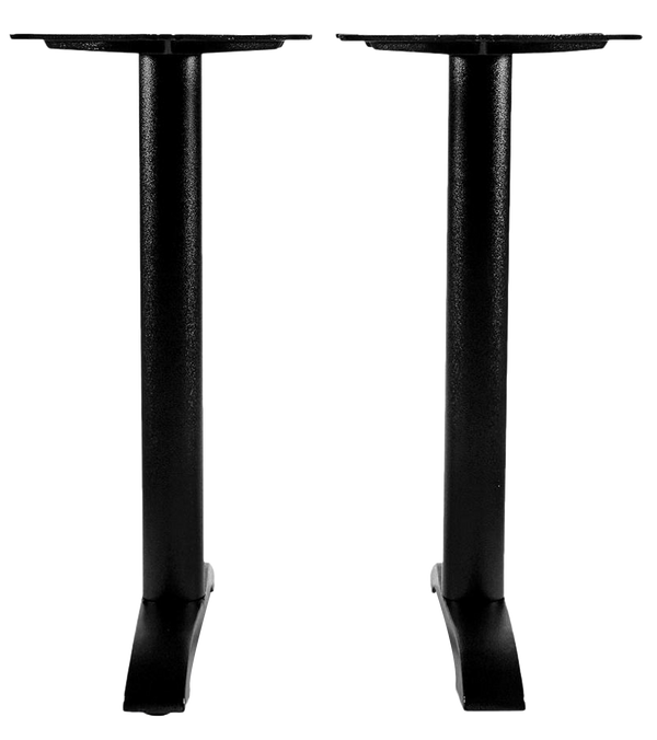 Base Table Accra 2Way Black | In Stock | Nufurn Commercial Furniture 