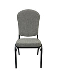 Nufurn Maxi Stacker Banquet and Function Chair Banjo Stacking Chair in Aluminium for Hotels, Clubs and Pubs