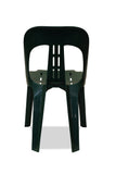 Nufurn Barrel Plastic Stacking Chair - Heritage Green