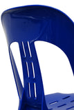 Nufurn Barrel Plastic Stacking Chair - Pepsi Blue