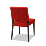 Basel Restaurant Chair: Aluminium Wood Look : Nufurn Plus Range - Nufurn Commercial Furniture