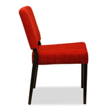 Basel Restaurant Chair: Aluminium Wood Look : Nufurn Plus Range - Nufurn Commercial Furniture