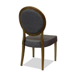 Bellagio Restaurant Chair : Aluminium Wood Look - Banquet Chair - Nufurn Commercial Furniture