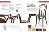 Nufurn Commercial Furniture Restaurant & Cafe Dining Chair - Paged Meble A-1840 Bentwood Side Chair - Wenge 086