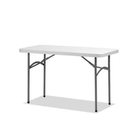 trestle folding table - max tough 4 ft