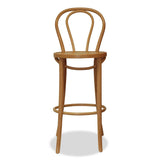 bon uno bentwood bar stool - natural