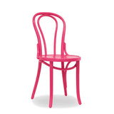 Nufurn Commercial Furniture Restaurant & Cafe Dining Chair - Paged Meble A-1840 Bentwood Side Chair - Pink Enamel