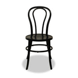 Bon Uno S - Stacking Bentwood Chair - Wenge - Restaurant and Cafe Chair - Nufurn Commercial FurnitureNufurn Commercial Furniture Paged A-1845 Stacking Bentwood Side Chair for Restaurants, Cafes, Functions and Party Hire.  Black 063
