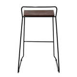 Burnley bar stool - metal cafe bar stool