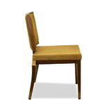CBD 19 Lowback Restaurant Chair : Aluminium Wood Look - Nufurn Commercial Furniture