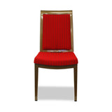 CBD 21 Highback Restaurant Chair : Aluminium Wood Look - Nufurn Commercial Furniture