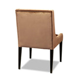 Cabra Semi Tub / Hotel Chair: Aluminium Wood Look : Nufurn Plus Range - Nufurn Commercial Furniture