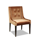 Cabra Semi Tub / Hotel Chair: Aluminium Wood Look : Nufurn Plus Range - Nufurn Commercial Furniture