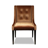 Cabra Semi Tub / Hotel Chair: Aluminium Wood Look : Nufurn Plus Range - Nufurn Commercial Furniture