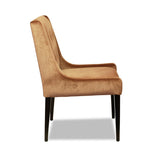Cabra Semi Tub / Hotel Chair: Aluminium Wood Look : Nufurn Plus Range - Nufurn Commercial Furniture