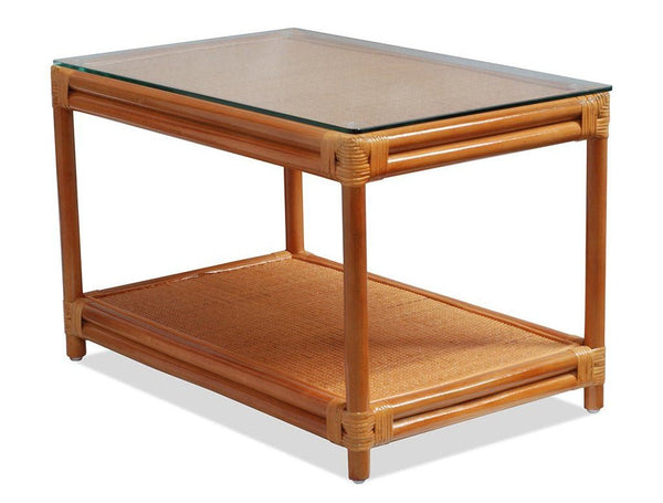 Cancun Natural Cane Coffee Table - Rectangle | Nufurn Commercial Furniture 