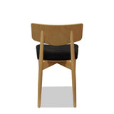 Capri - Timber Bon Bentwood Chair - Natural - Upholstered - Restaurant and Cafe Chair - Nufurn Commercial Furniture