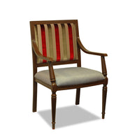 Castille Restaurant Chair: Aluminium Wood Look : Nufurn Plus Range - Nufurn Commercial Furniture