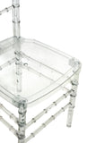 Nufurn Champagne Chiavari Chair Stacking Resin Tiffany or Chiavari Style Event and Function Chair
