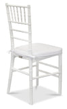 Chiavari ONE Chair  Tiffany Resin Stacking Event Chair - Nufurn Commercial Furniture
