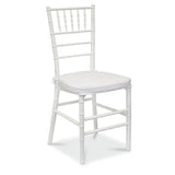 Chiavari ONE Chair  Tiffany Resin Stacking Event Chair - Nufurn Commercial Furniture