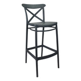Cross Back Bar Stools | In Stock