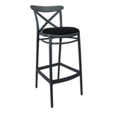 Cross Back Bar Stools | In Stock