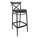 Cross Back Bar Stools | In Stock