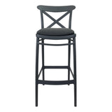 Cross Back Bar Stools | In Stock