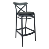 Cross Back Bar Stools | In Stock