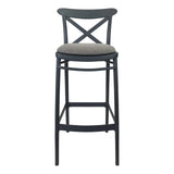 Cross Back Bar Stools | In Stock
