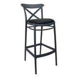 Cross Back Bar Stools | In Stock
