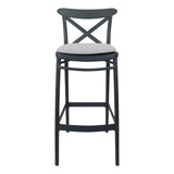 Cross Back Bar Stools | In Stock