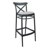 Cross Back Bar Stools | In Stock