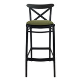 Cross Back Bar Stools | In Stock
