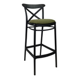 Cross Back Bar Stools | In Stock