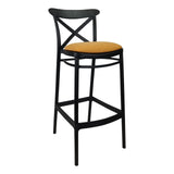 Cross Back Bar Stools | In Stock