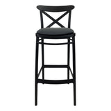 Cross Back Bar Stools | In Stock