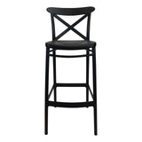 Cross Back Bar Stools | In Stock